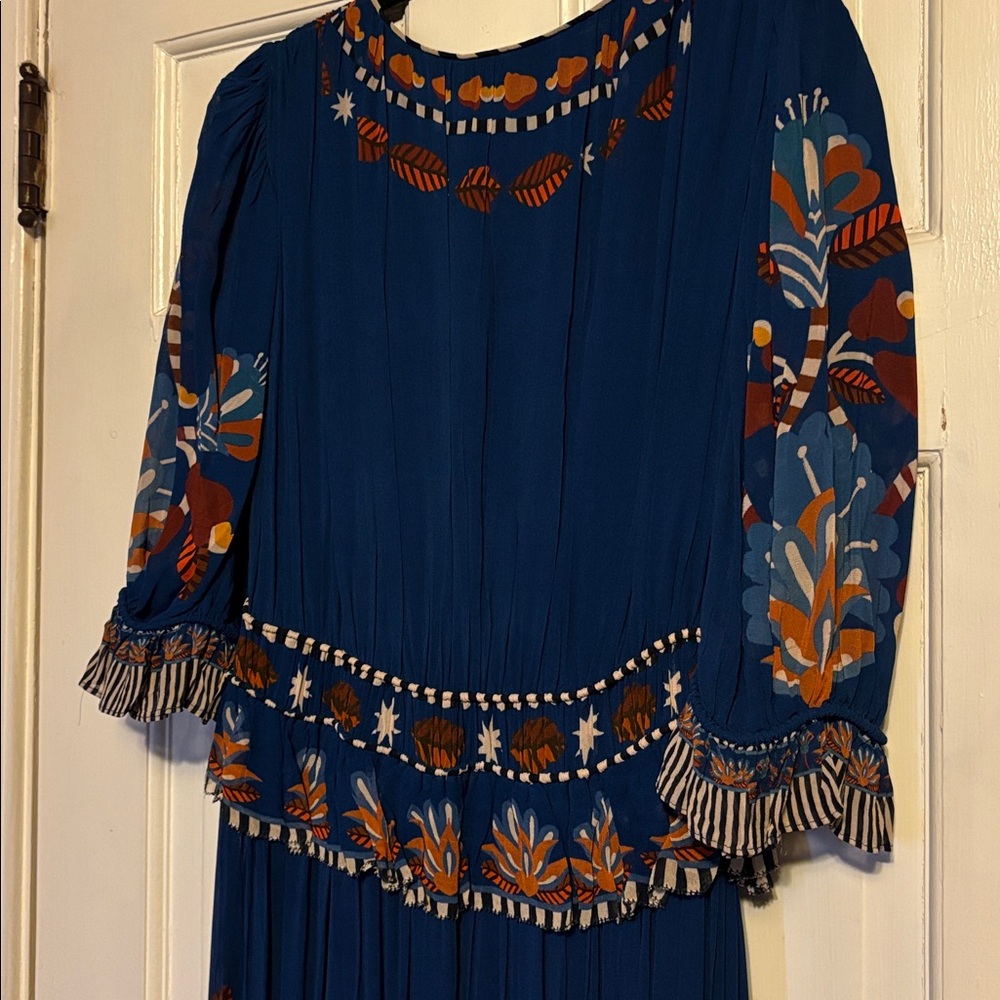 NWT Nature Beauty Blue Maxi - Picture 8 of 9